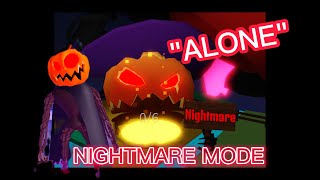 HOW TO WIN EVERY NIGHTMARE MODE "ALONE" IN GHOST AT THE DOOR | ROBLOX