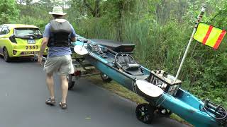 Looped bungees make CTug cart attachment a breeze