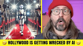Hollywood is Getting Wrecked by AI: Deepfakes, AI Scripts, & Fake Voices Will End Human Celebrity