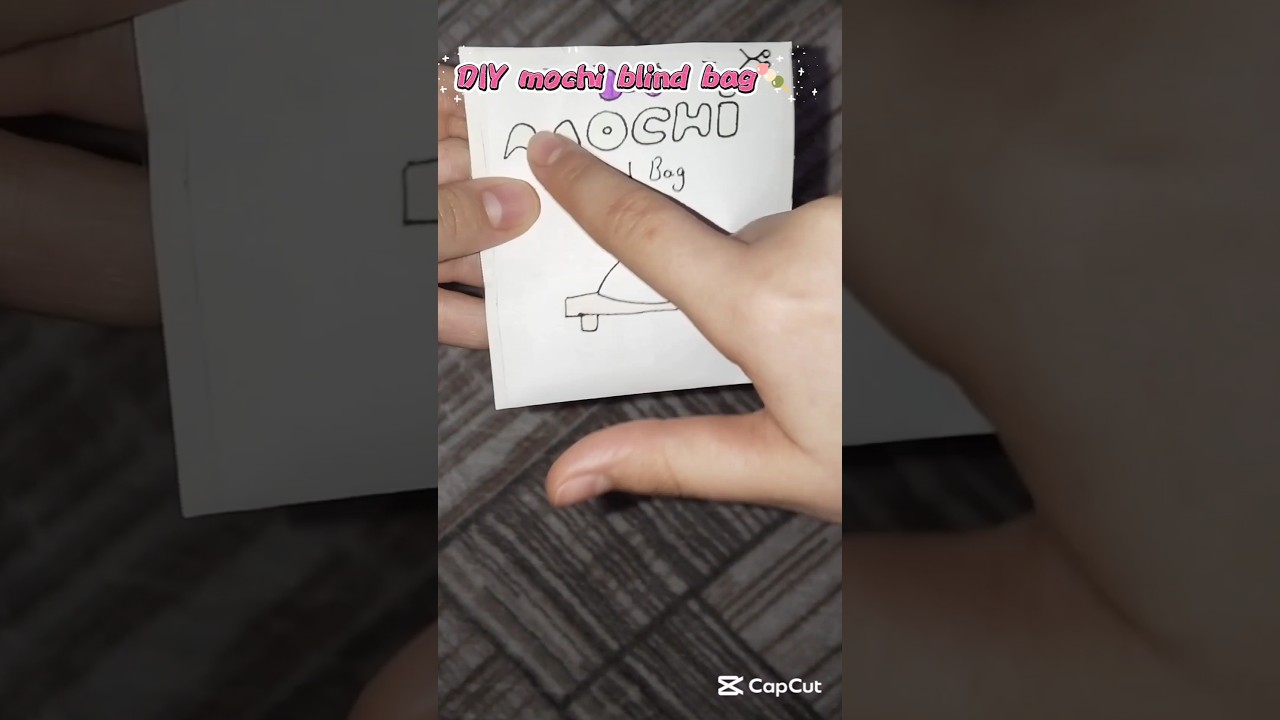 DIY mochi blind bag🍡! 