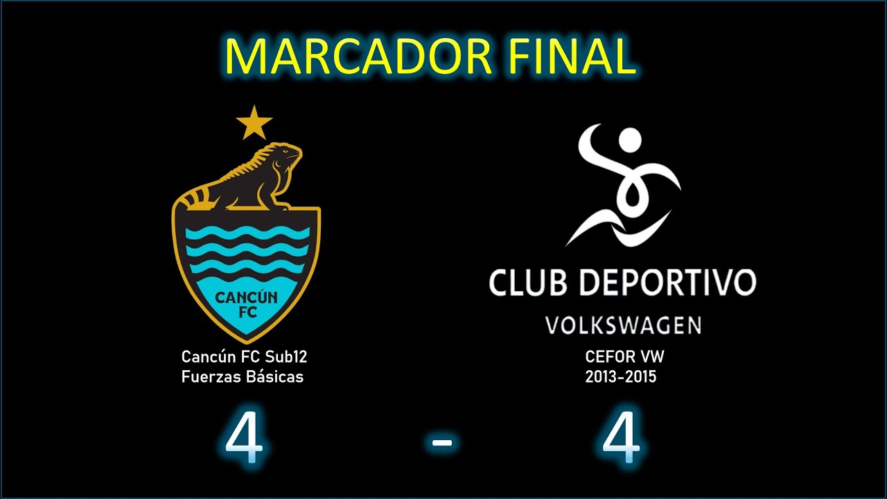 CEFOR VW vs Cancun FC Sub 12