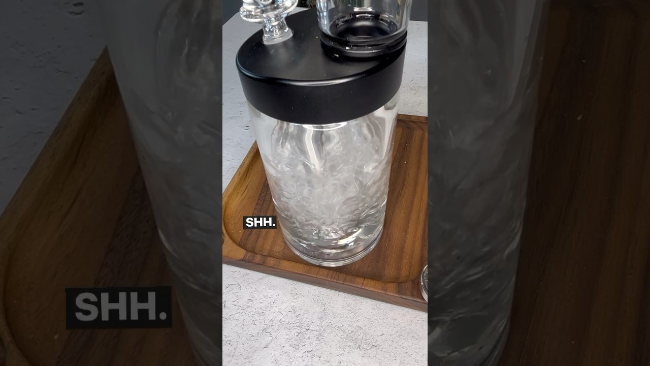 Water filtration asmr on a waterpiece🍃😎🍁