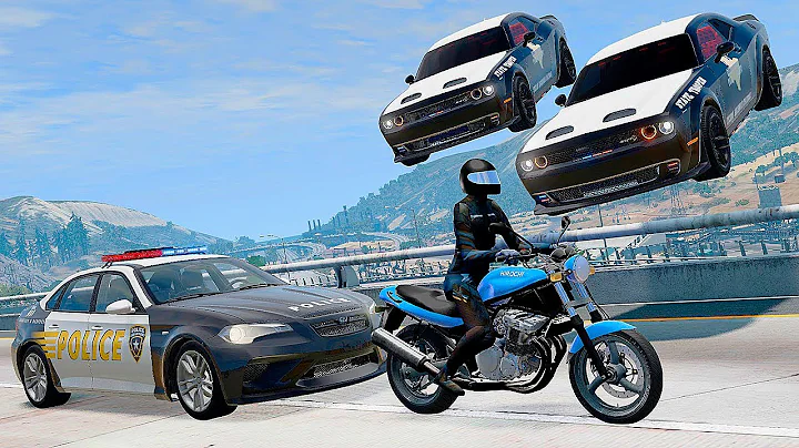 Police Chase and Epic Car Crashes | BeamNG.Drive #22