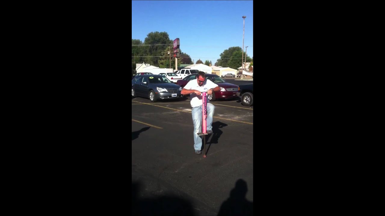 Extreme pogo stick gone wrong YouTube