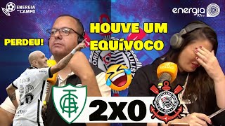 VAMOS RIR? REAÇÕES ENERGIA 97 AMÉRICA-MG 2x0 CORINTHIANS