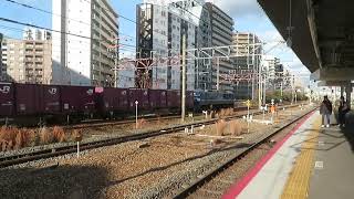 JR貨物 EF210-138号機（岡山）＋コキ24両　貨物列車5064レ 2025.12.27