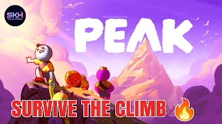 PEAK Game | Full Gameplay & Survival Climb in Hindi | SKH Gaming Stories