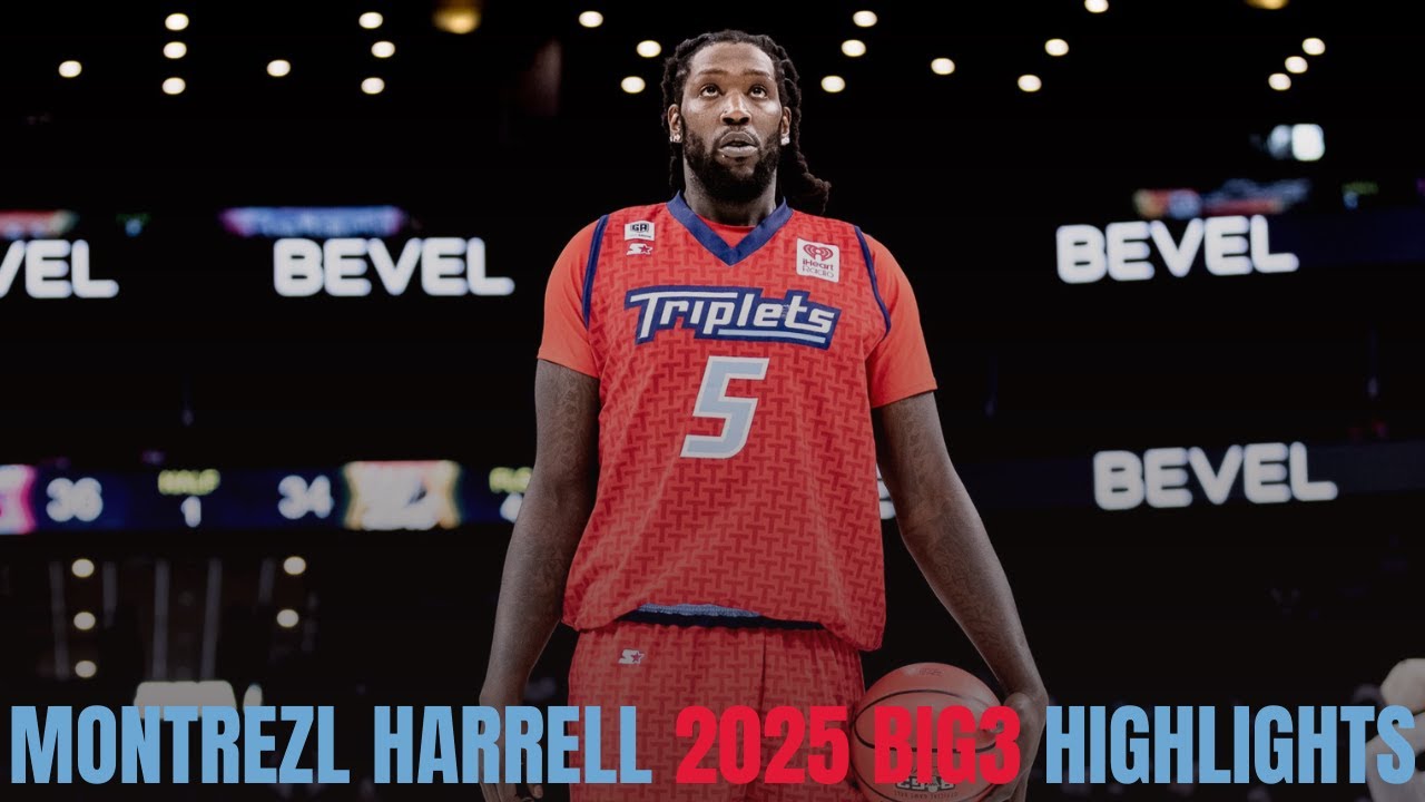 Montrezl Harrell 2025 BIG3 Season Highlights - Rookie of the Year - YouTube