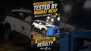 2026 Maruti Brezza at Bharat NCAP- Surprising Result? #marutisuzuki #indiancars #carblogindia
