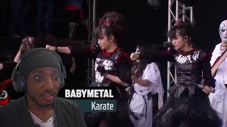 BABYMETAL ' KARATE ' | Download Festival 2016 | FIRST TIME REACTION