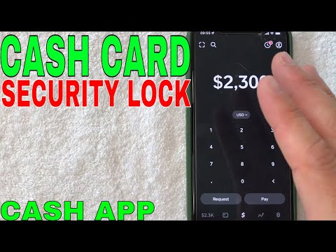 ✅  How To Security Lock Your Cash App Cash Card 🔴