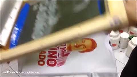 In Lụa Màu Trên Áo Thun