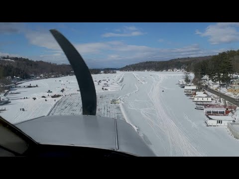Planes land on frozen lake in US&#039;s New Hampshire | AFP