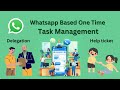 Whatsapp Based Task Management System