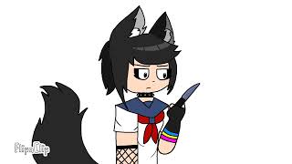 Animation Ayano On Flipaclip Test Animation Yansim Furry Au Yandere Simulator 202X