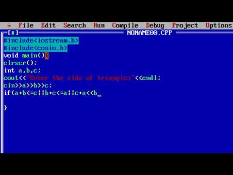 Write a program in c++ to check triangle is possible or not