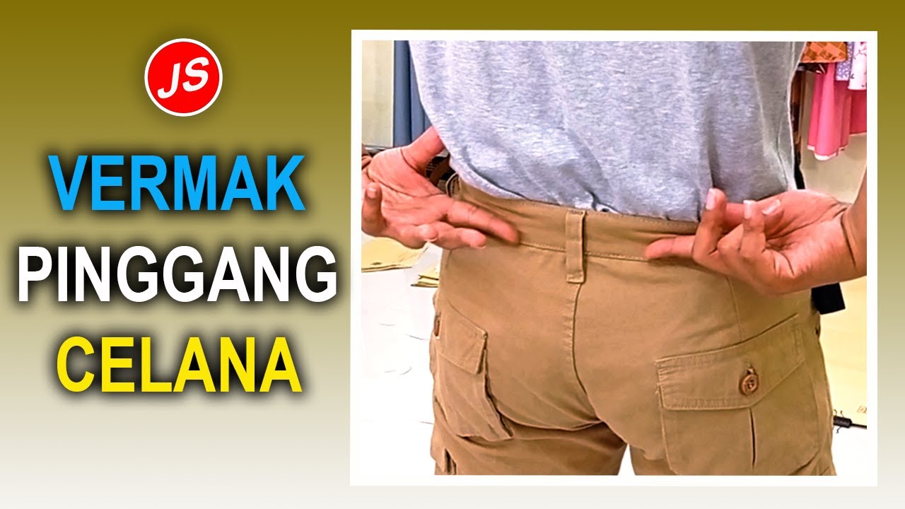 Mengecilkan Ban Pinggang Celana Jeans