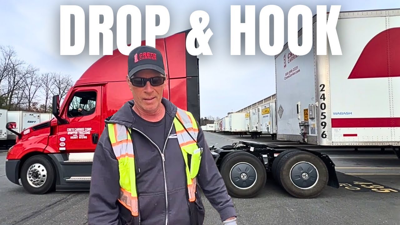 Time to Drop and Hook - Life of a Truck Driver and His Wife - YouTube