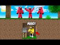 1 SPEEDRUN vs 3 SQUID GAME HACKER - MINECRAFT