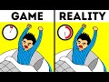 What If You Played Video Games for 1 Day Non-Stop - YouTube