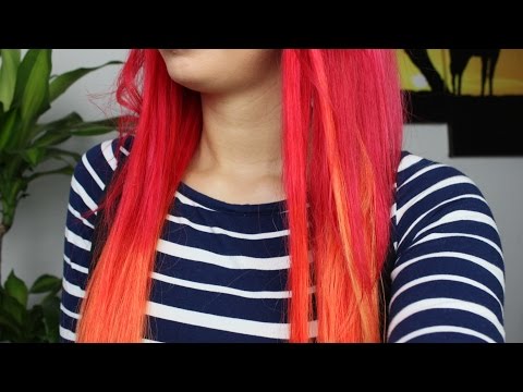 Rote Haare| Farbverlauf | Autumn Ombre mit Directions | german  width=