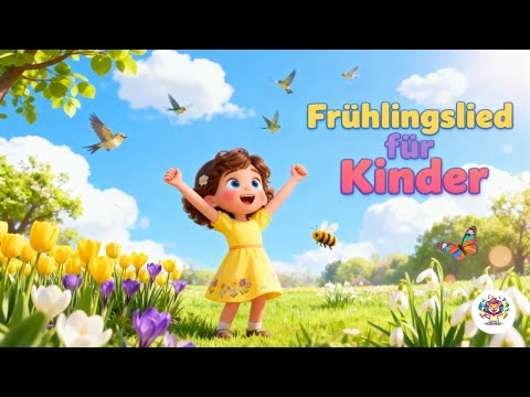 Der Frühling ist da! 🌷 Kinderlied zum Mitsingen | Mutonia Frühlingslied