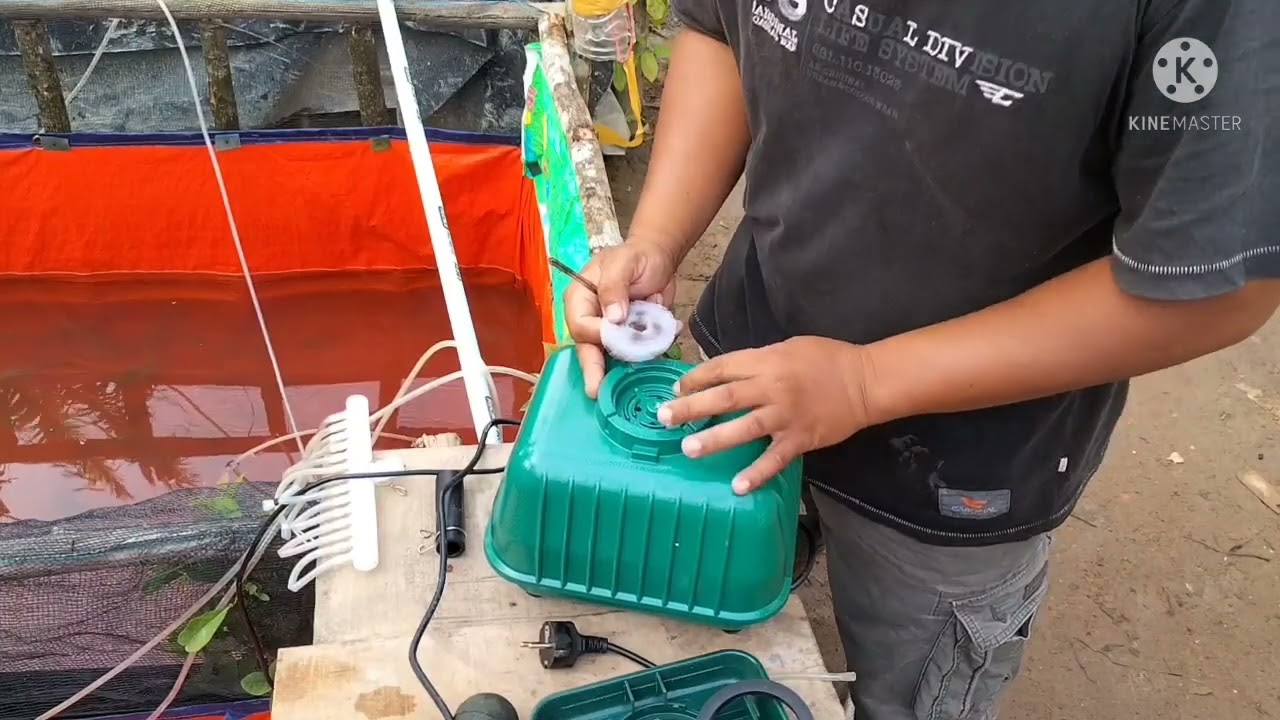 cara membersihkan filter airator resin LP60.