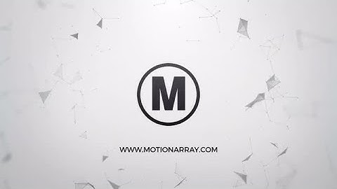 Plexus Logo Reveal Premiere Pro Templates