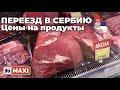 ПЕРЕЕЗД В СЕРБИЮ МАРТ 2022// цены на продукты /магазин MAXI/ часть 1