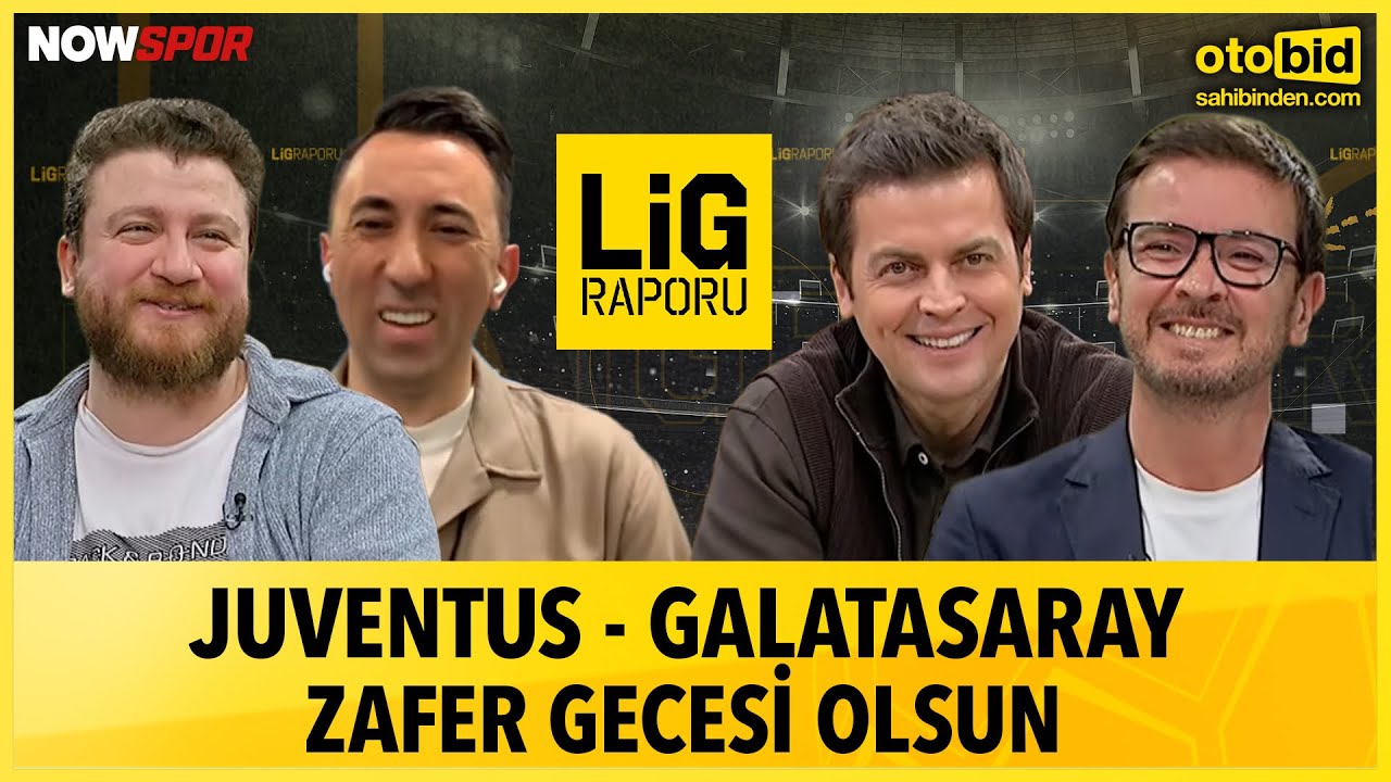 Juventus - Galatasaray Maç Önü | Ersin Düzen, Uğur Karakullukçu, Erbatur Ergenekon, Veli Yiğit 