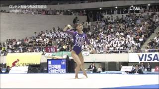 2012 TANAKA Rie 田中理惠 Synchronized Floor Music