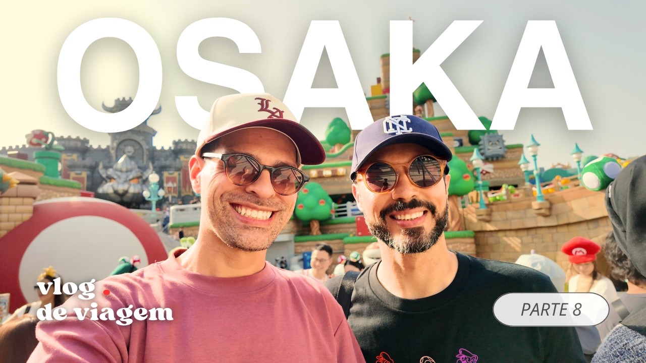Vlog #8 Japão: Osaka - Universal Studios Japan e Nara (o parque dos veados)!