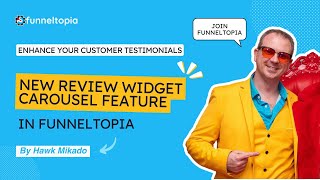New Review Widget Carousel Feature in Funneltopia | Enhance Your Customer Testimonials
