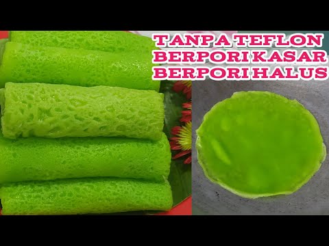 Masakan Sehat RESEP DADAR GULUNG EKONOMIS ENAK TANPA TELUR TANPA SANTAN |  HASIL LEMBUT BERPORI Yang Sangat Enak