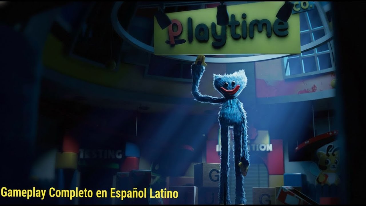 POPPY PLAYTIME CHAPTER 1  Gameplay Completo (4K PS5 ESPAÑOL LATINO) 