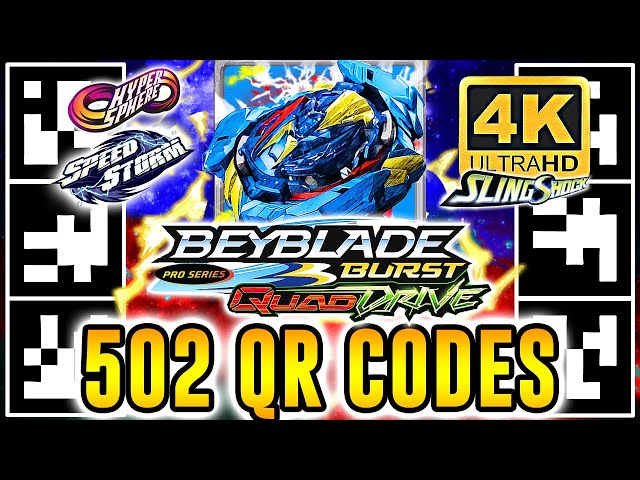 Olá Bladers deixamos aqui algums codigos QR do APP Beyblade Burst.