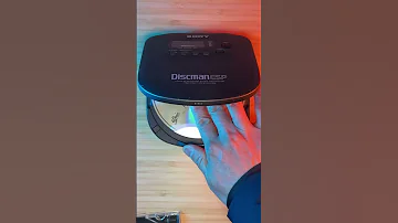 Sony Discman D 335 With MDR 7506 Headphones Nostalgia 