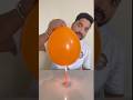 Balloon 🎈and Candle 🕯️ experiment | Egg 🥚 into Glass #shorts #experiment