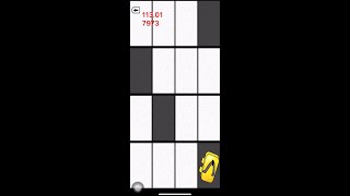 Don't step the white tile - Long Run High Score 12,604 points (FULL VIDEO)