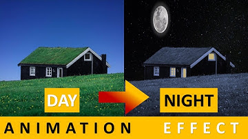 Best PowerPoint Animation Effect | Day to Night Animation effect