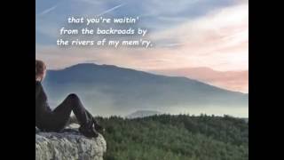 Video thumbnail of "Gentle On My Mind -  Lyrics - Glen Campell"