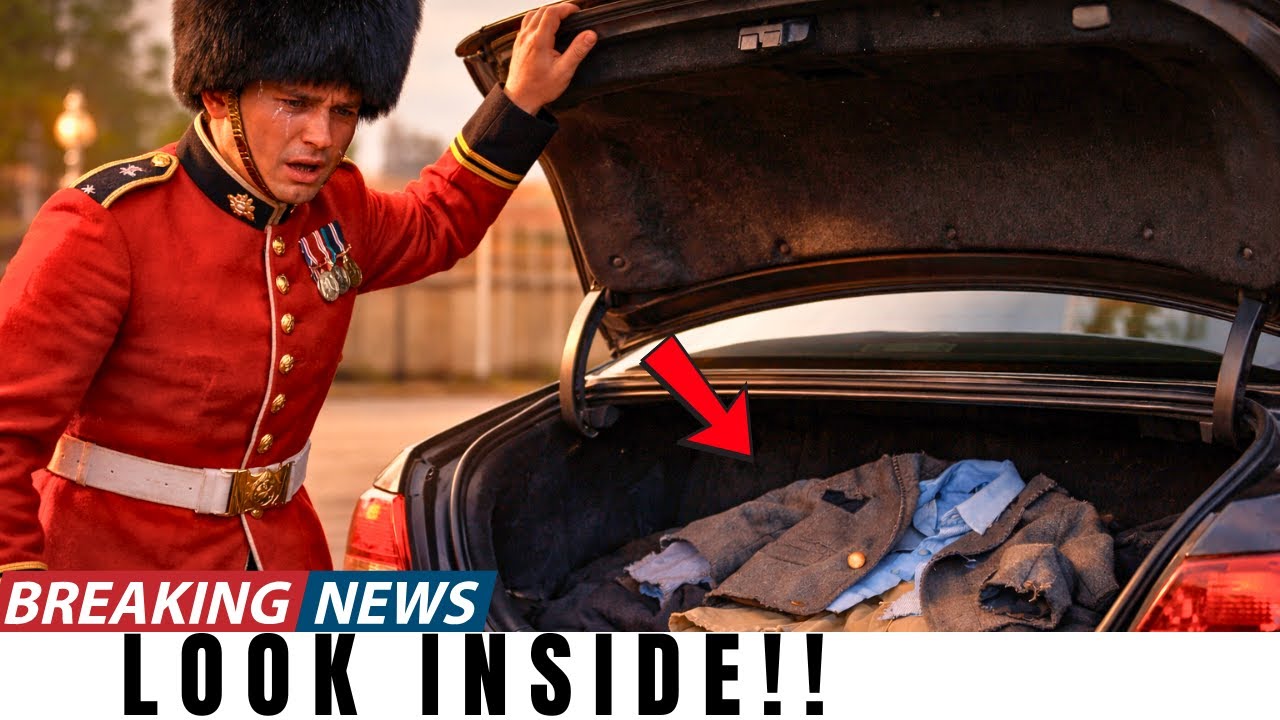 Royal Guard TEARS Open Trunk AGAIN — FINDS Princess Charlotte's School Uniform Hidden Inside