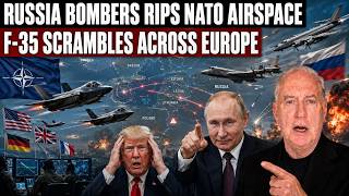 Russian Bombers Challenges NATO Airspace: F-35s, Rafales and F-16s Launch Emergency Intercepts