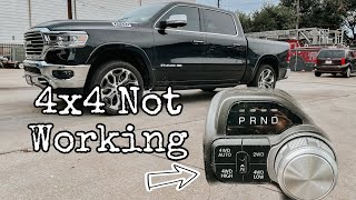 How to Diagnose and Fix the Four Wheel Drive on a 2006-2023 Dodge/Ram Pickup