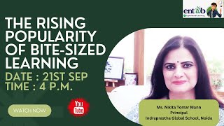 The Rising Popularity Of Bite-Sized Learning | CampusCare EdTalks | 21st Sep | 4:00 PM screenshot 3