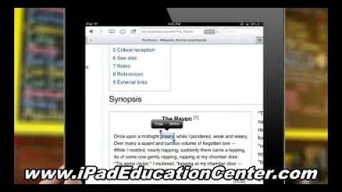How to Sync Your iPad With MobileMe - Video Tutorial