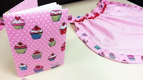 Programa Arte Brasil - 30/03/2015 - Caderno de Receitas Forrado com Tecido - Camila Camargo