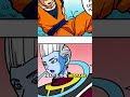 Goku trains with Whis