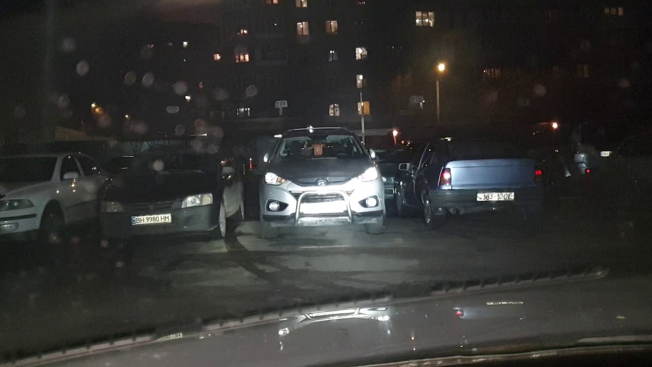 Как светят автолампы H4 украинской компании Carlamp Smart Vision 8000 Lm