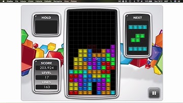 Tetris Score 368,074 Level 23 Lines 223 [MAC]